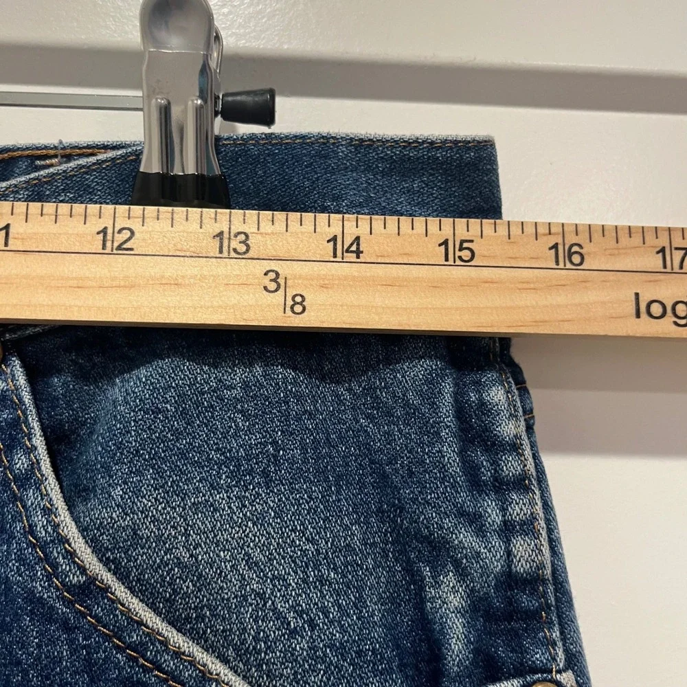 Wrangler 36MWZ Slim Fit Cowboy Cut Jeans Mens 31x30 Blue Denim Straight Leg 0816